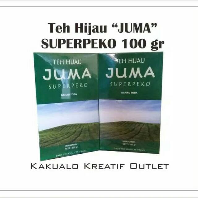 Bubuk Teh Juma Superpeko Danau Toba Seduh 100 gr