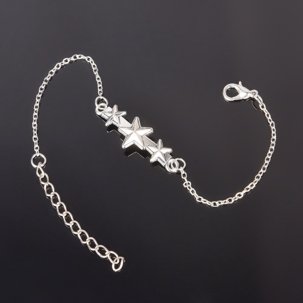 Gelang Tangan Rantai Lapis Silver Simple Untuk Wanita / Pernikahan