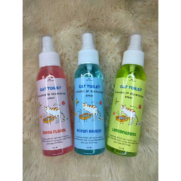 PARFUM PASIR KUCING | PEWANGI PASIR KUCING | PENGHARUM PASIR KUCING 100ML