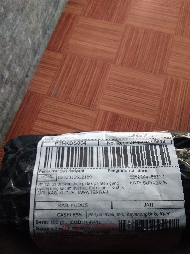 Ada Clamp / Klem Sambungan Kran Kipas Aerator Alat Dapur Kemasan Dus Ungu