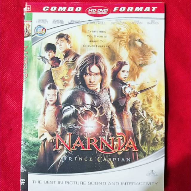 Jual Kaset DVD Film Barat Terlaris NARNIA Prince Caspian Shopee Indonesia