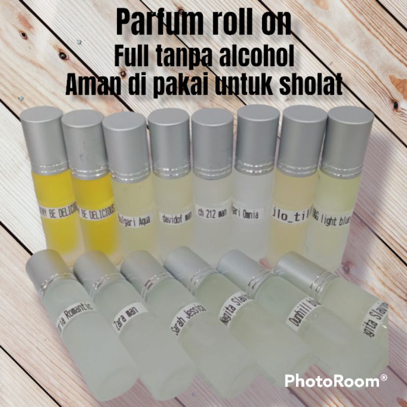 parfum roll tanpa alcohol bebas request aroma