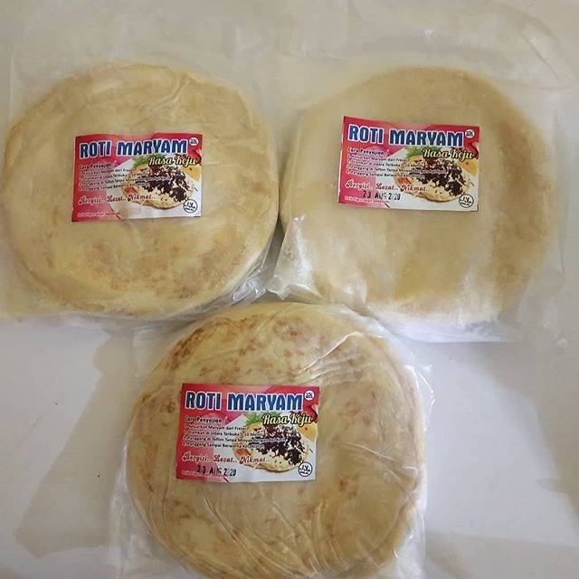 

roti maryam original/cheese besar isi 5