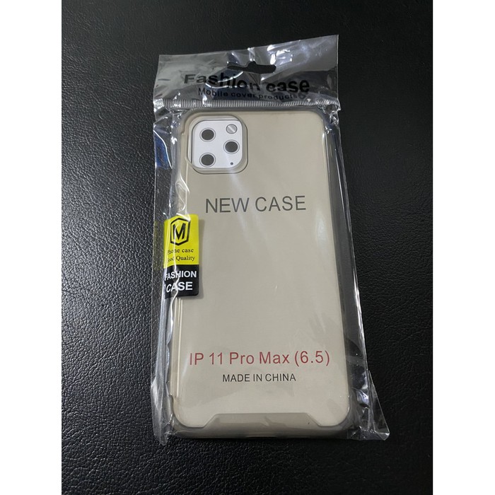 Promo Casing Iphone 11 Pro Max / PRO / IPHONE 11 Transparant Soft Case - PRO MAX HITAM Murah