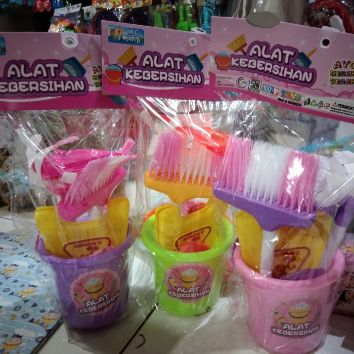 Mainan Alat Kebersihan Set MC 01 - Mainan Edukasi