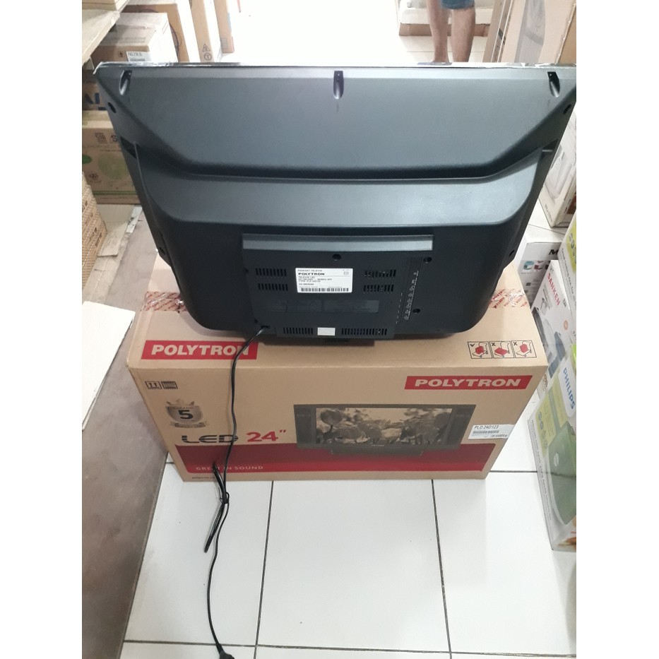 (PENGIRIMAN KHUSUS OJEK INSTAN) TV Polytron LED TABUNG 24 Inch 24D123