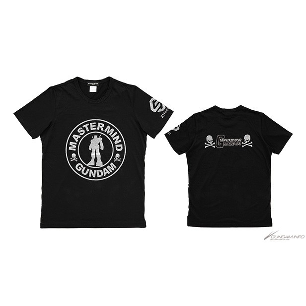KAOS T-SHIRT MASTERMIND JAPAN X GUNDAM
