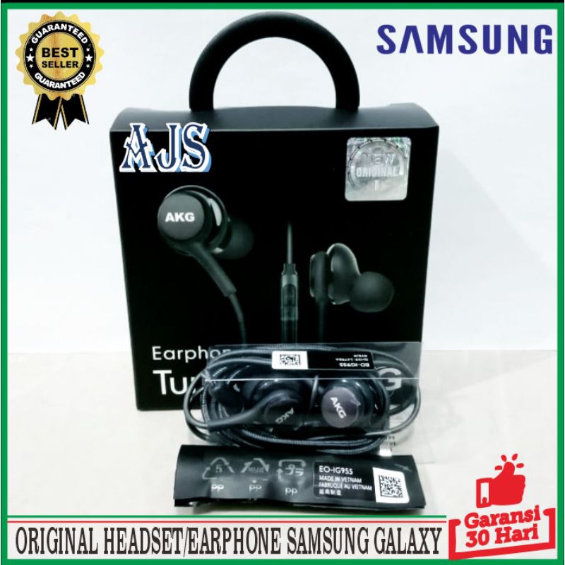 Headset Samsung Galaxy S10 S10e S10+ AKG Original 100% (SEIN)