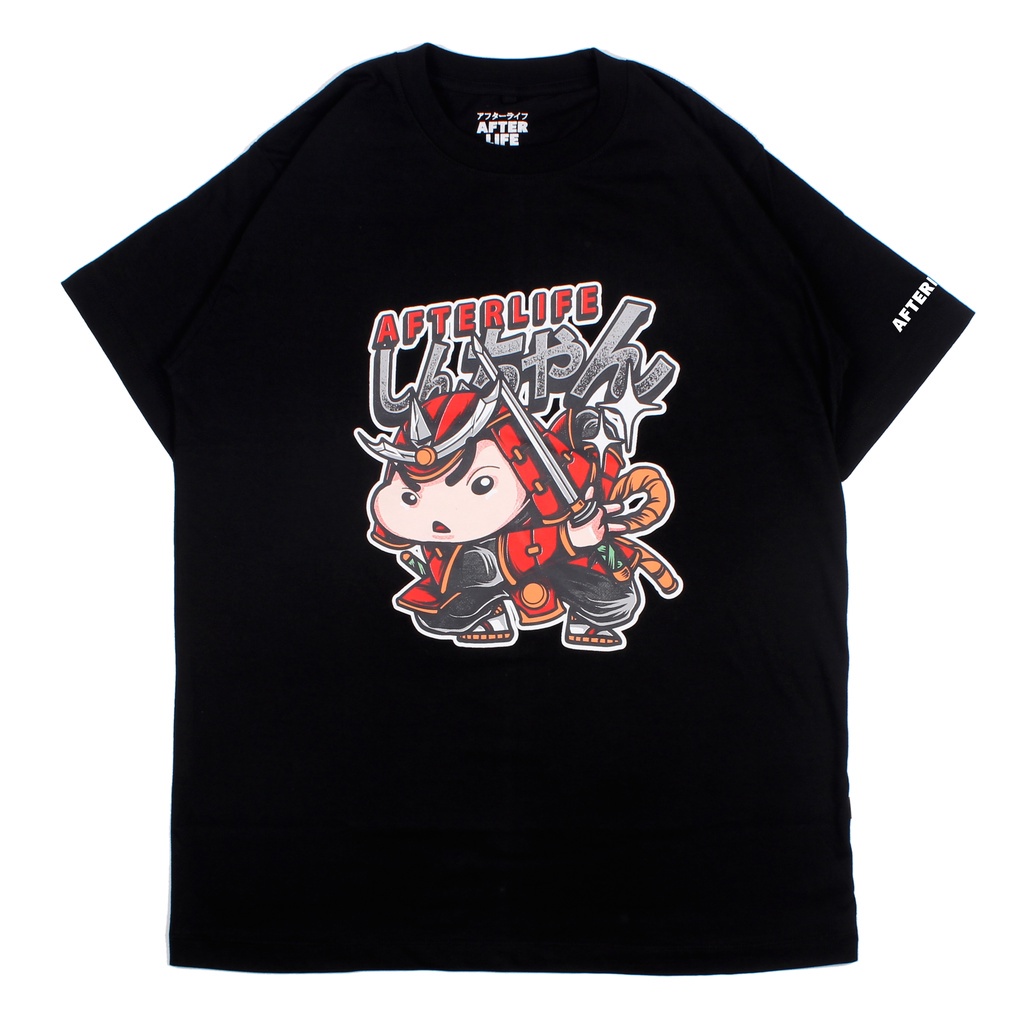 AFTERLIFE - Tshirt Shin Chan Samurai Black | 21048A