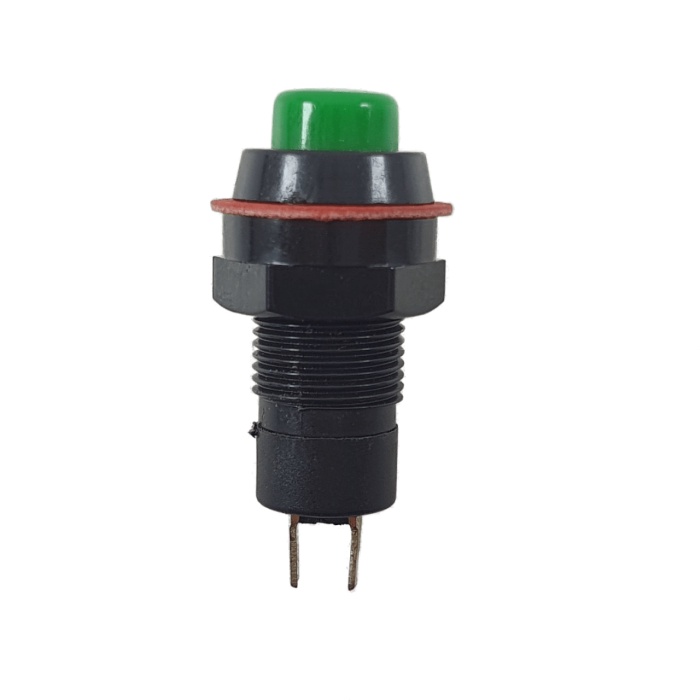Switch Push On Bulat Kecil 2 Pin Saklar 2pin Tombol 2 Kaki