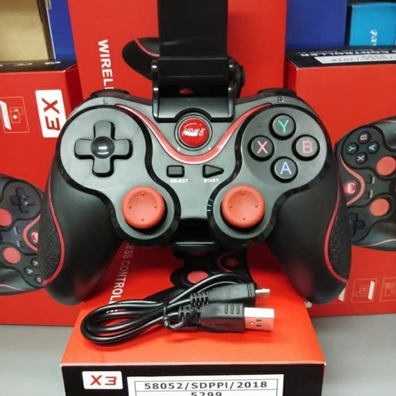 GAMEPAD BLUETOOTH X3 /FREE FIRE/STICK GAME/ WIRELESS CONTROLLER
