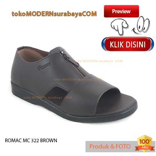 ROMAC MC 322 Sepatu Sopan Sepatu Pria Sepatu Kasual Slip On