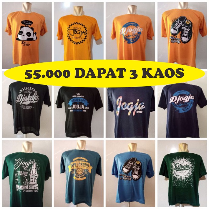 Doublefive - Paket 3pcs Random  kaos khas jogja original 3pcs 55RB  baju 3pcs 55R  kaos pria distro keren terbaru 2021  kaos jogja 55rb 3pcs cowok  kaos pria  kaos 3pcs 55rb  kaos pria dewasa 3 pcs 55 bandung  t shirt pria distro  t shirt couple dewasa