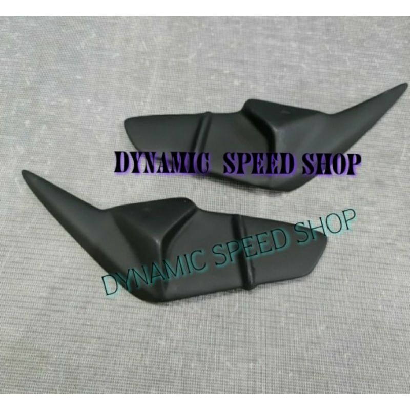 winglet aerox connected winglet new aerox winglet sayap aerox new