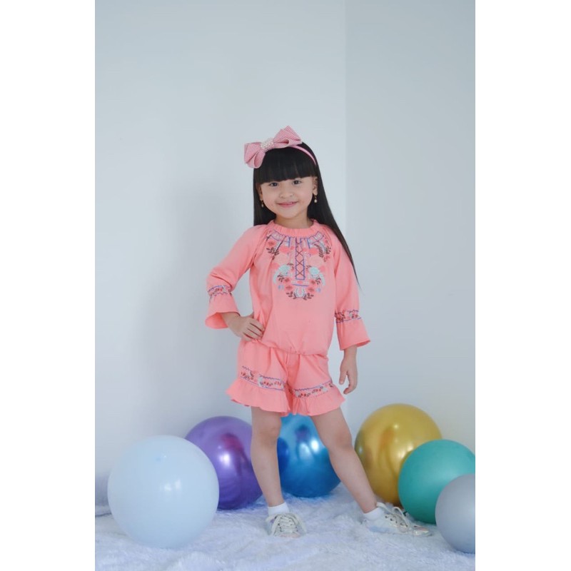 flow kids/stelan anak perempuan/stelan anak cewe/stelan anak keren/stelan anak/murah stelan anak