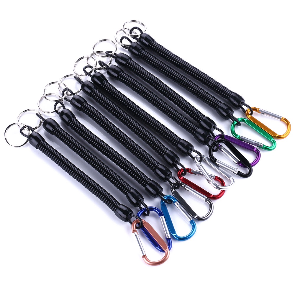 HENGJIA 11PCS Multi Functional Fishing Pliers Scissors Line Cutter Hook Remover Fishing Clamp Accessories Tools With Lanyards Spring Rope