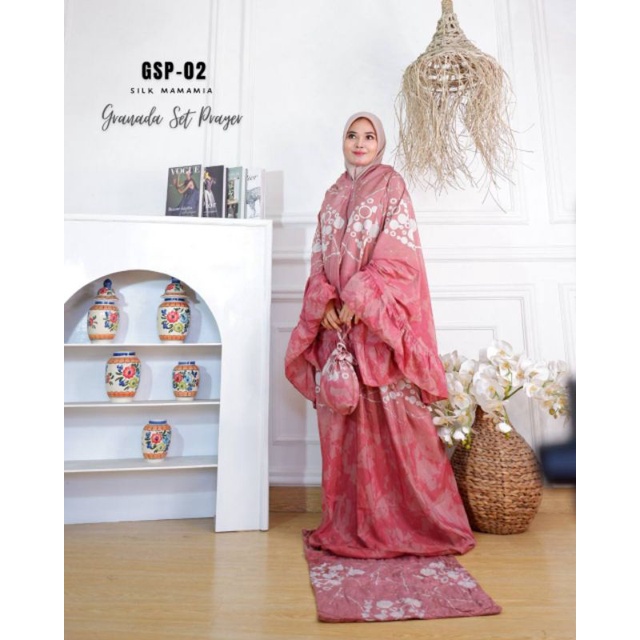 mukena silk 2 in 1