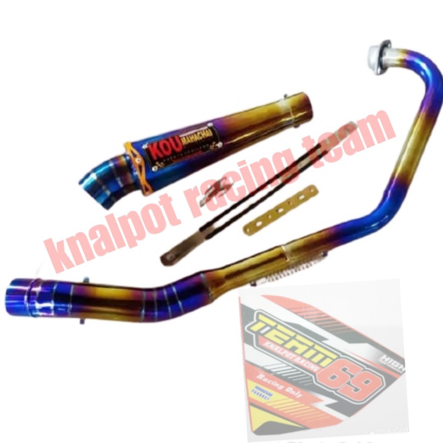Knalpot Kou bluemoon Vixion new Vixion old nva NVL knalpot Vixion