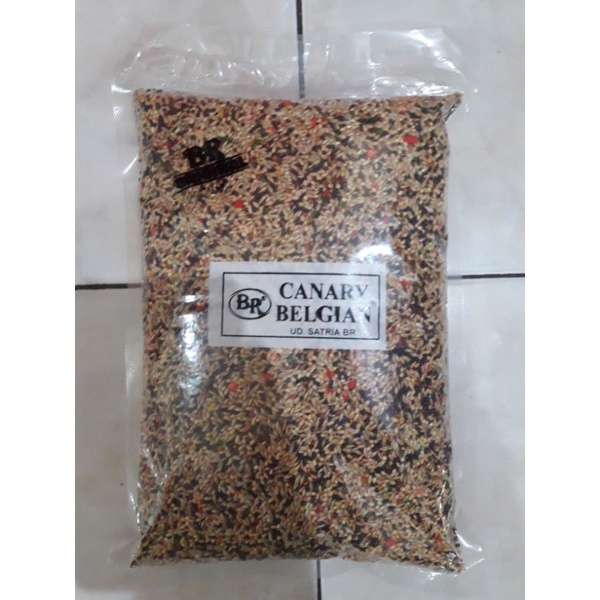 makanan/pakan burung kenari/canary belgian/belgian/belgie canary 1kg