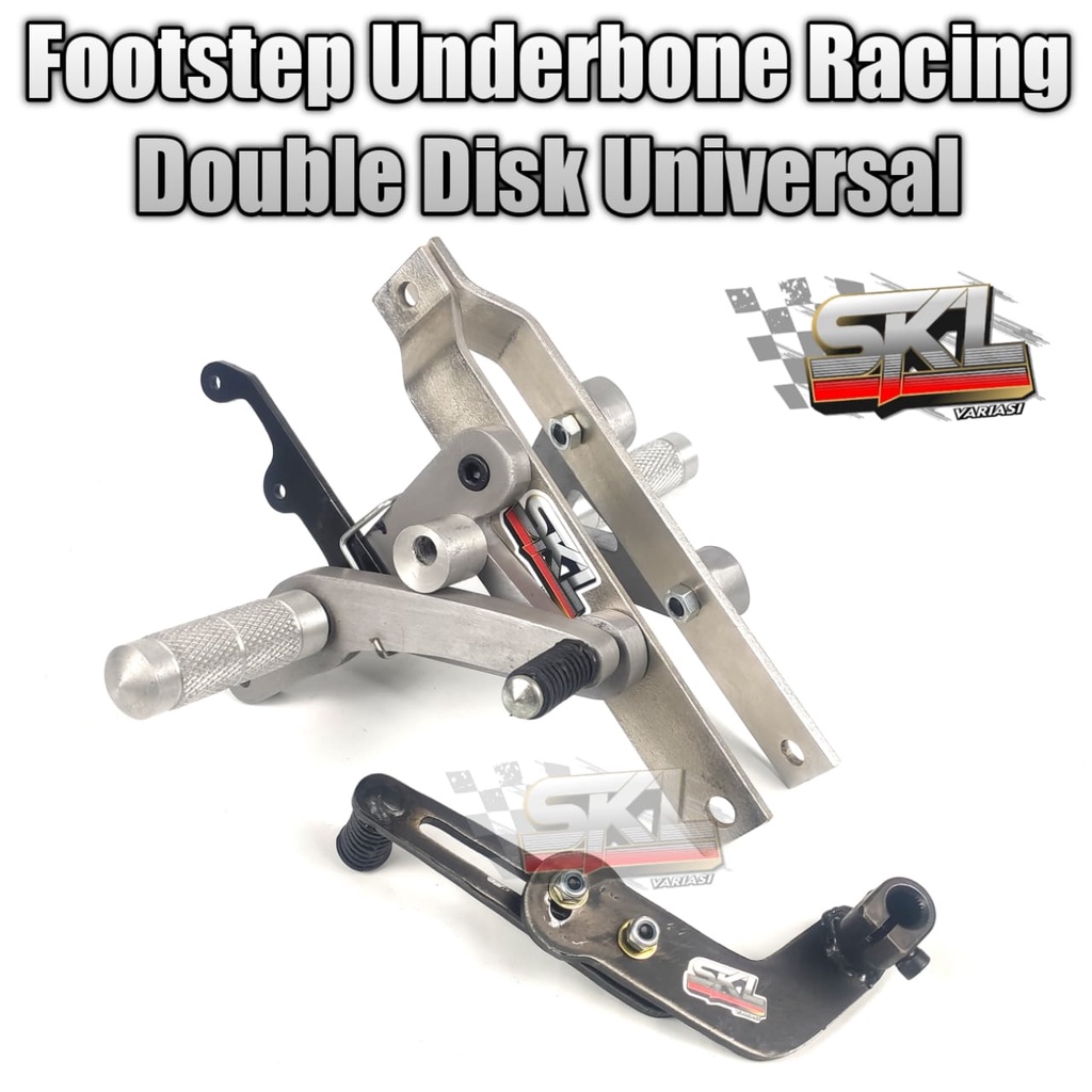 Footstep Underbone Osi Racing Double Disk Universal Honda Cs 1 Sonic Jupiter Mx King Supra GTR