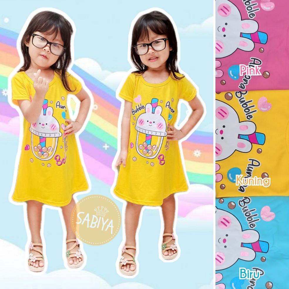 [GND.26Au22ᶜ] DASTER ANAK VORY KIDS 2-10 TAHUN / DRESS ANAK KARAKTER