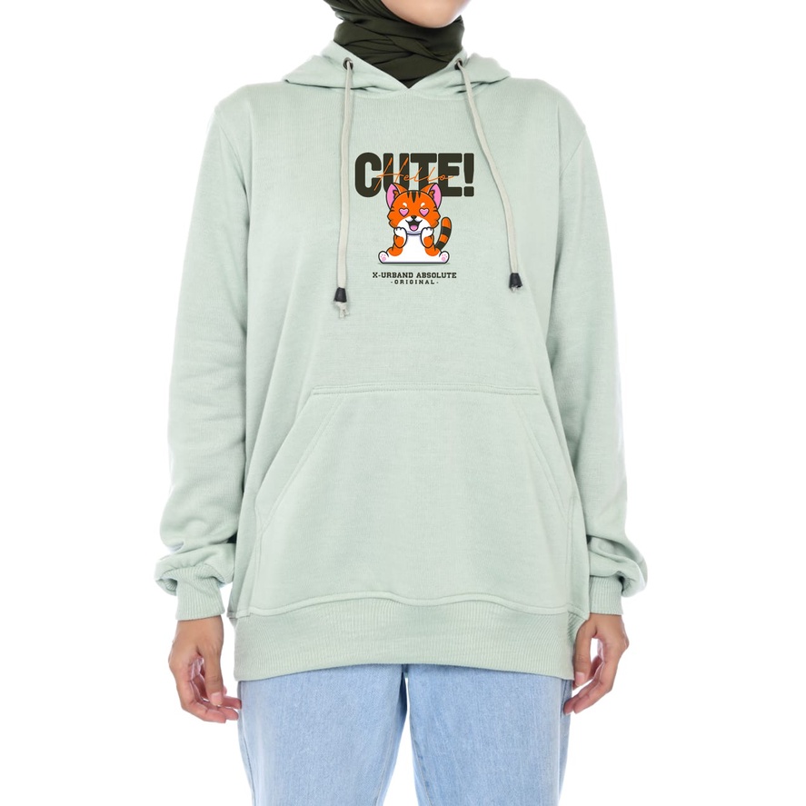 Sweater Hoodie Wanita X Urband Cute ! A274