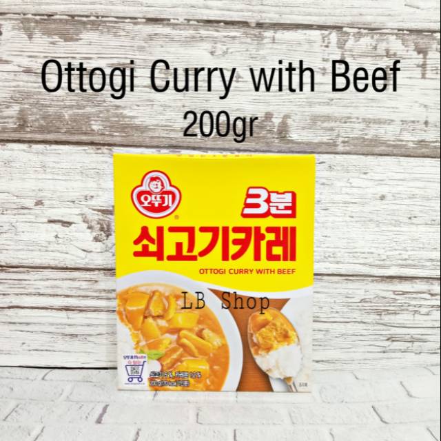 

Ottogi Curry with beef 200gram