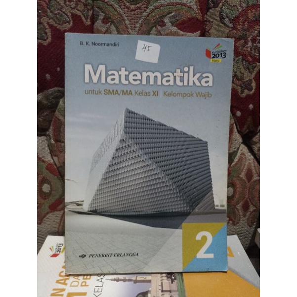MATEMATIKA SMA 2(bekas mulus)