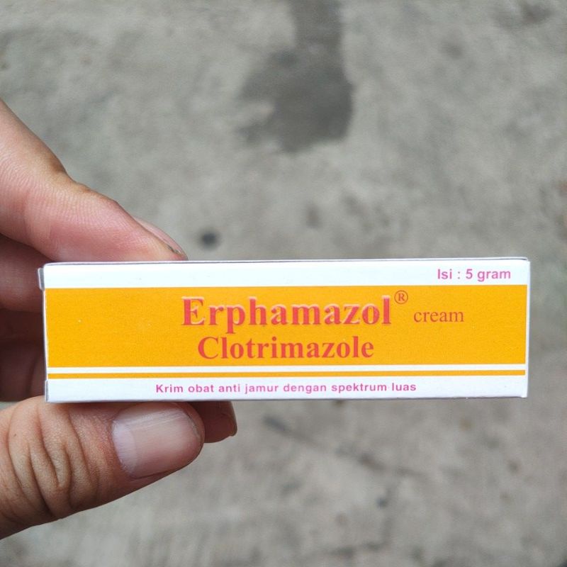 erphamazol cream clotrimazole