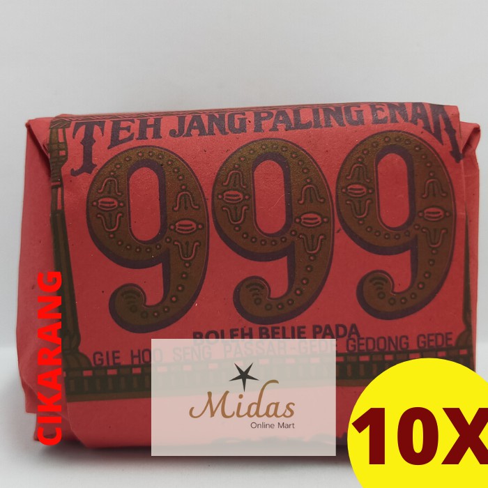 

Teh 999 Teh Asli Solo 10 Pcs X 40 gram