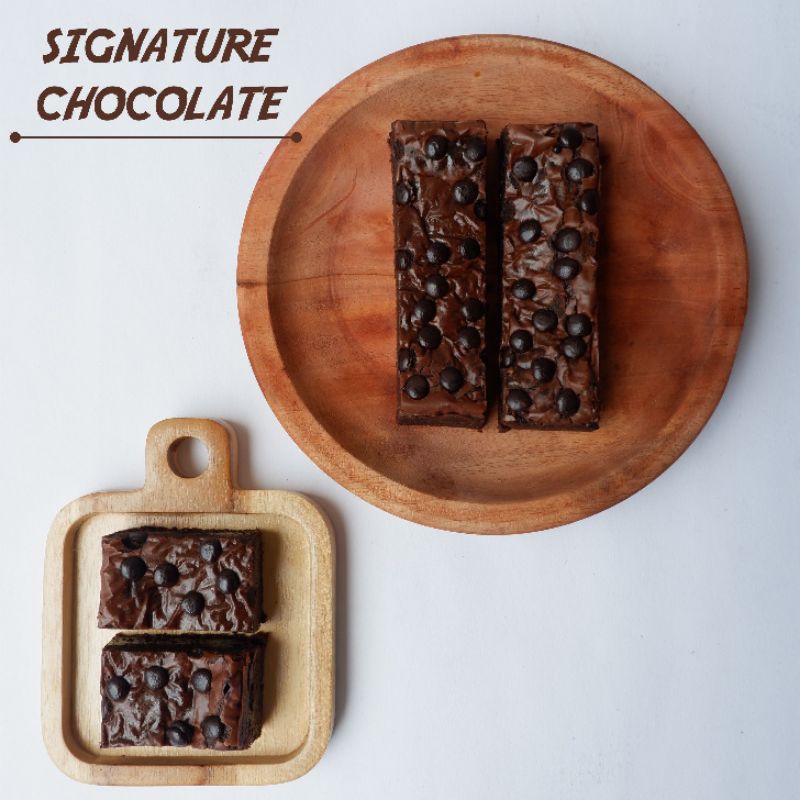 

Signature Chocolate Brownies