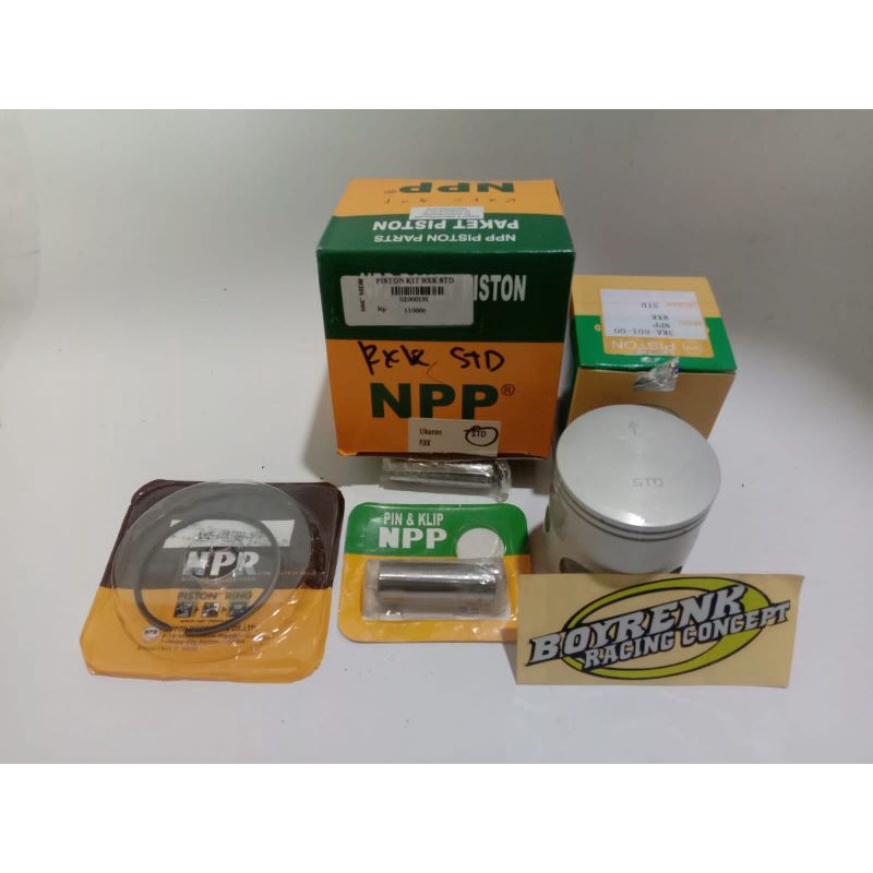 PISTON KIT RXK RX KING STD/50/100/150/200/250/300/350/400 NPP - BOYRENK RACING CONCEPT