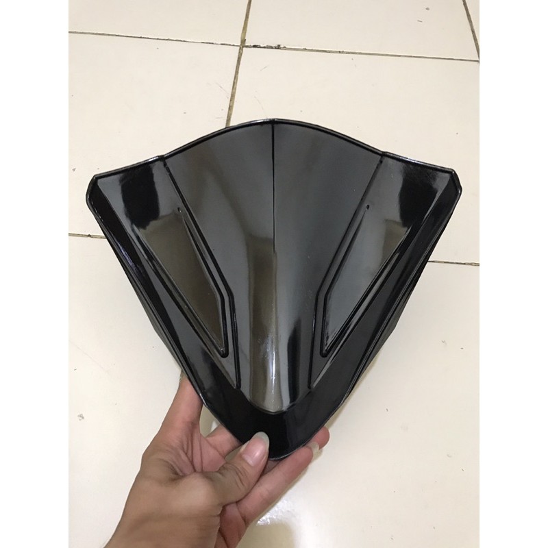 Windshield / Visor / Tameng Karbon Hitam Beat Fi dan Beat Esp New Karbon