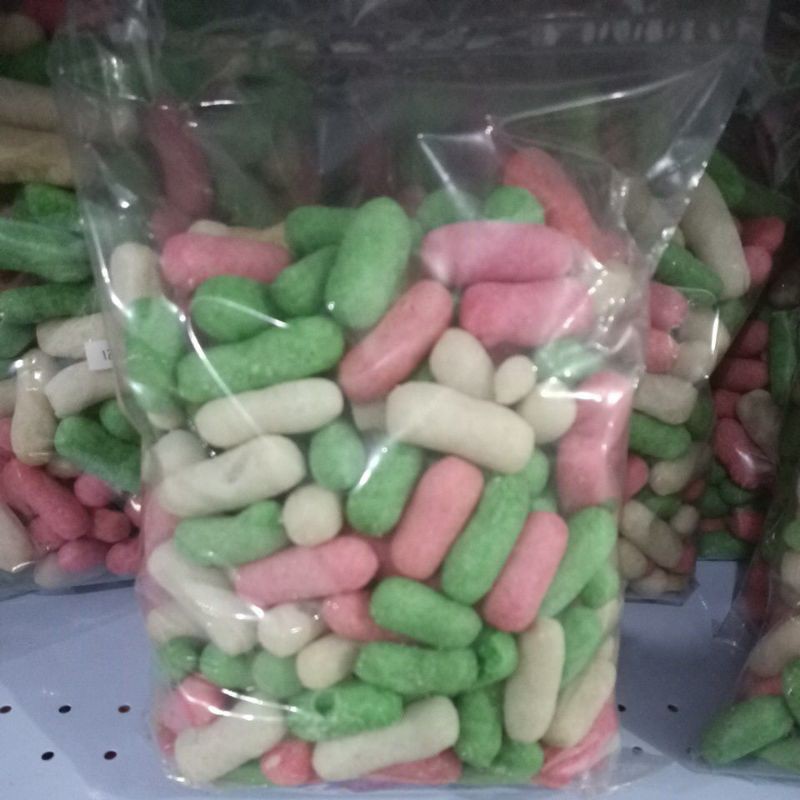 

[ Ready Medan ] Snack Tai Kucing / Snack Markonah / Snack Pilus Warna Warni 500 gram