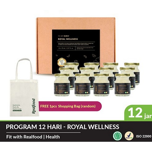 

Realfood Royal Wellness 12 btl Free Special Gift