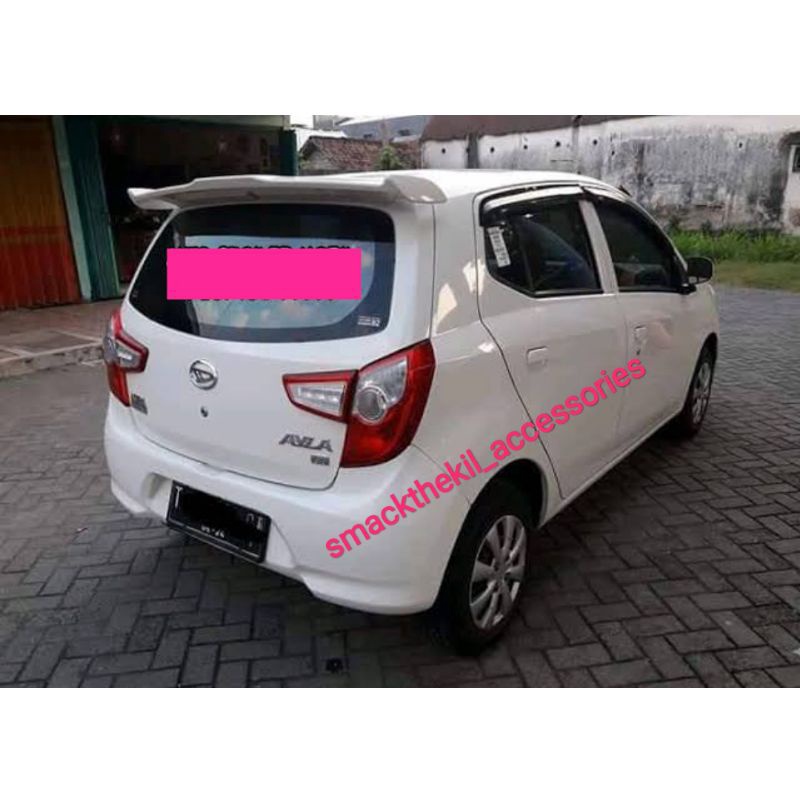 SPOILER  AGYA AYLA DAN SX4  MUGEN PLUS LAMPU REM