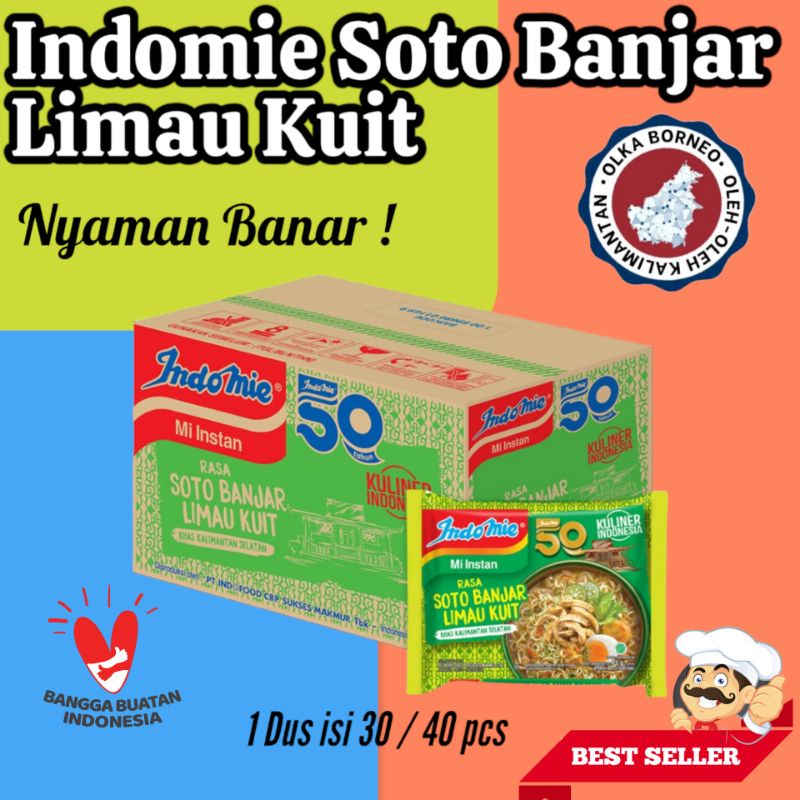 Jual 1 Dus Indomie Soto Banjar Limau Kuit | Shopee Indonesia