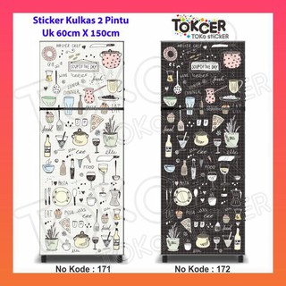  STIKER  KULKAS  2  PINTU  MASTERCHEF 2  PINTU  NO 180 Shopee  