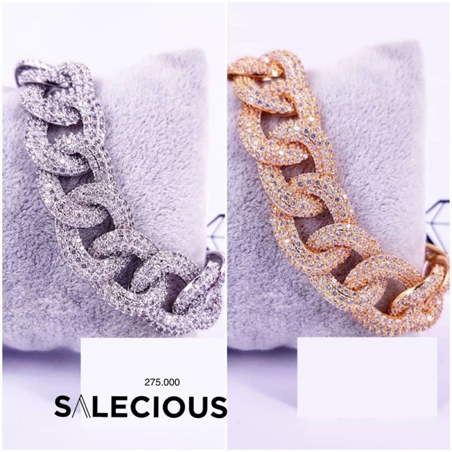 Gelang Perhiasan lapis emas tidak mudah luntur