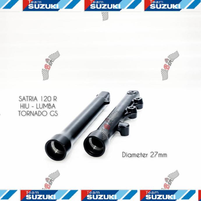 Tabung Bottom Shock Depan Suzuki Satria 120 R Tornado Gs - Std Oem (Kode 007)