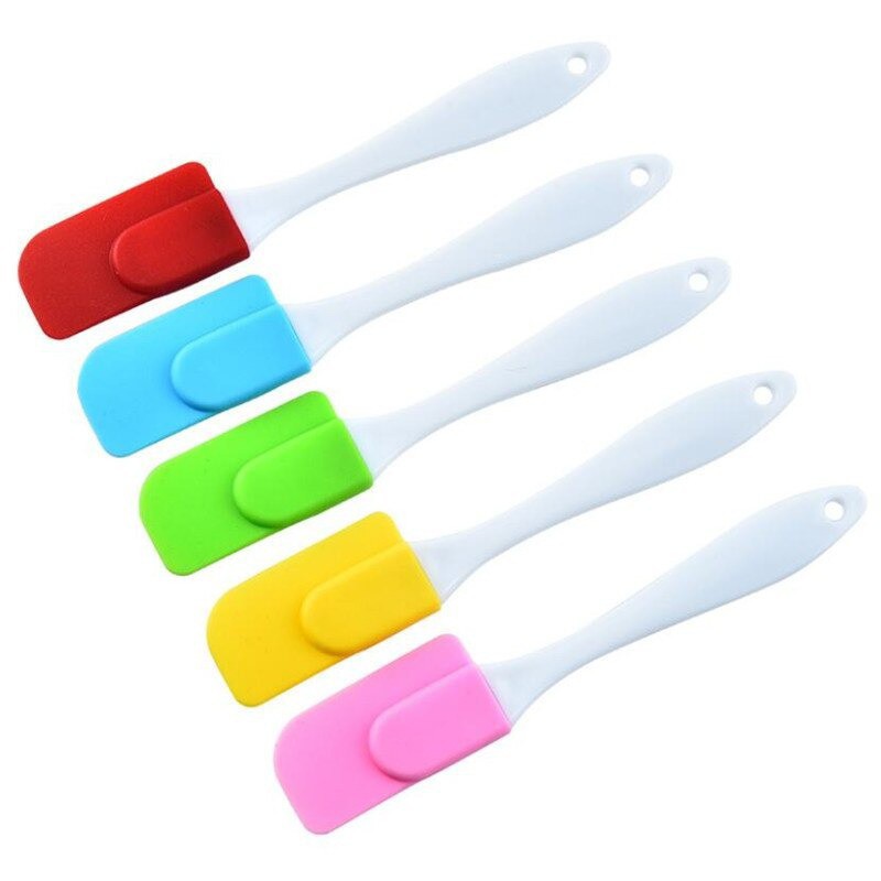 Spatula Kue Spatula Silikon Pengaduk Kue Adonan Anti Lengket
