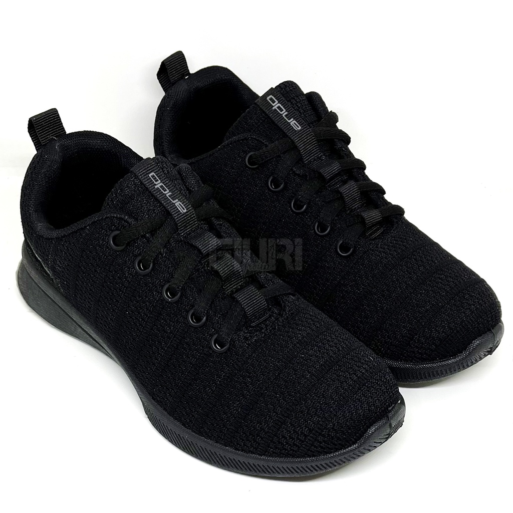 FIURI - ANDO ORIGINAL - SAGA 33-40 FULL HITAM - SEPATU SNEAKERS SPORT KANVAS SOL KARET WANITA PRIA - SEPATU KETS TRENDY ANAK PEREMPUAN LAKI-LAKI - SEPATU OLAHRAGA LARI FITNES SENAM KERJA KULIAH SEKOLAH SD SMP SMA BERTALI CEWEK COWOK MURAH PROMO DISKON