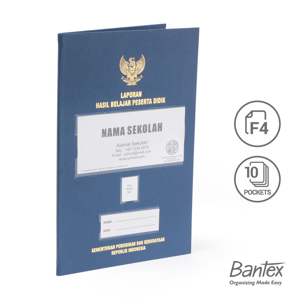 

[Zada] Bantex Map Raport Folio 10 Pocket Hotprint #1021