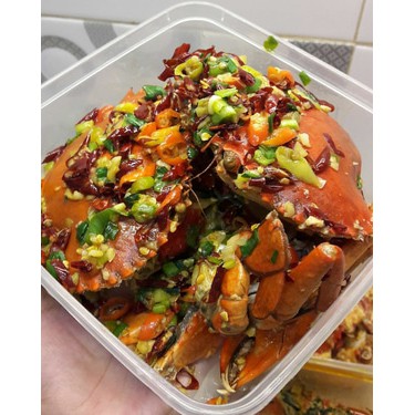 

kepiting telur cabe garem