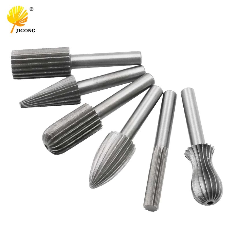 

FREE ONGKIR 6pcs Carbide Cutter Rotary Burr Set CNC Engraving Bit Rotary File Bur Burr Grinding