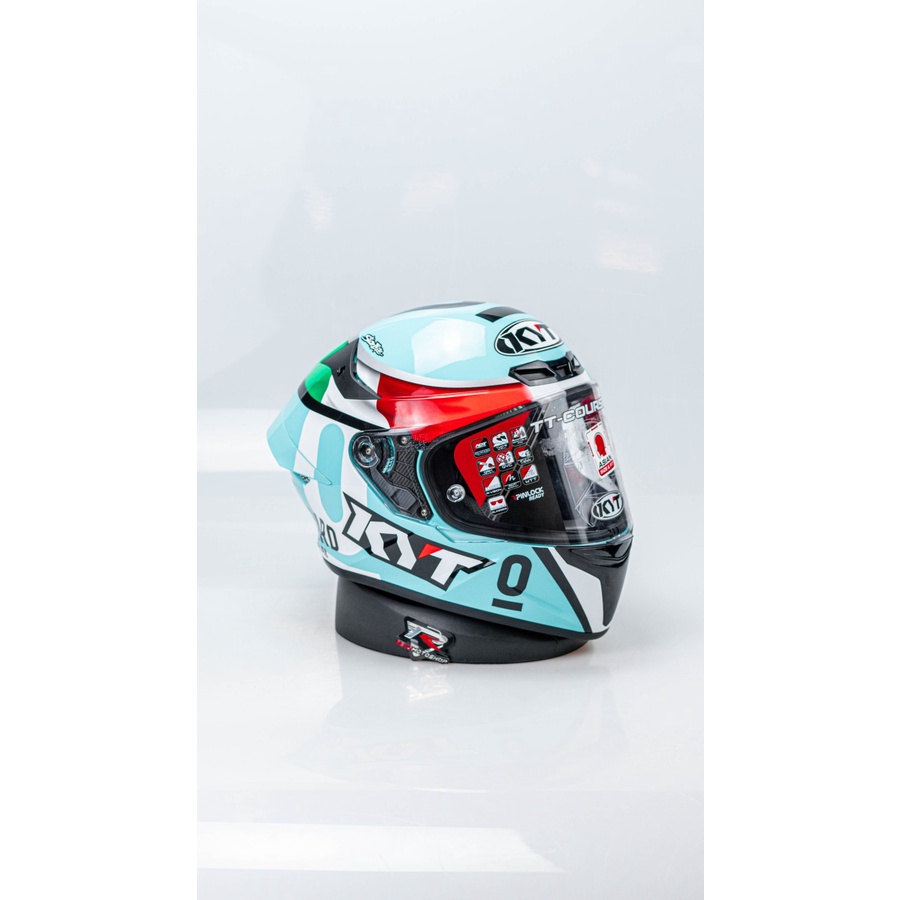 HELM KYT TT COURSE DALLAPORTA LEOPARD