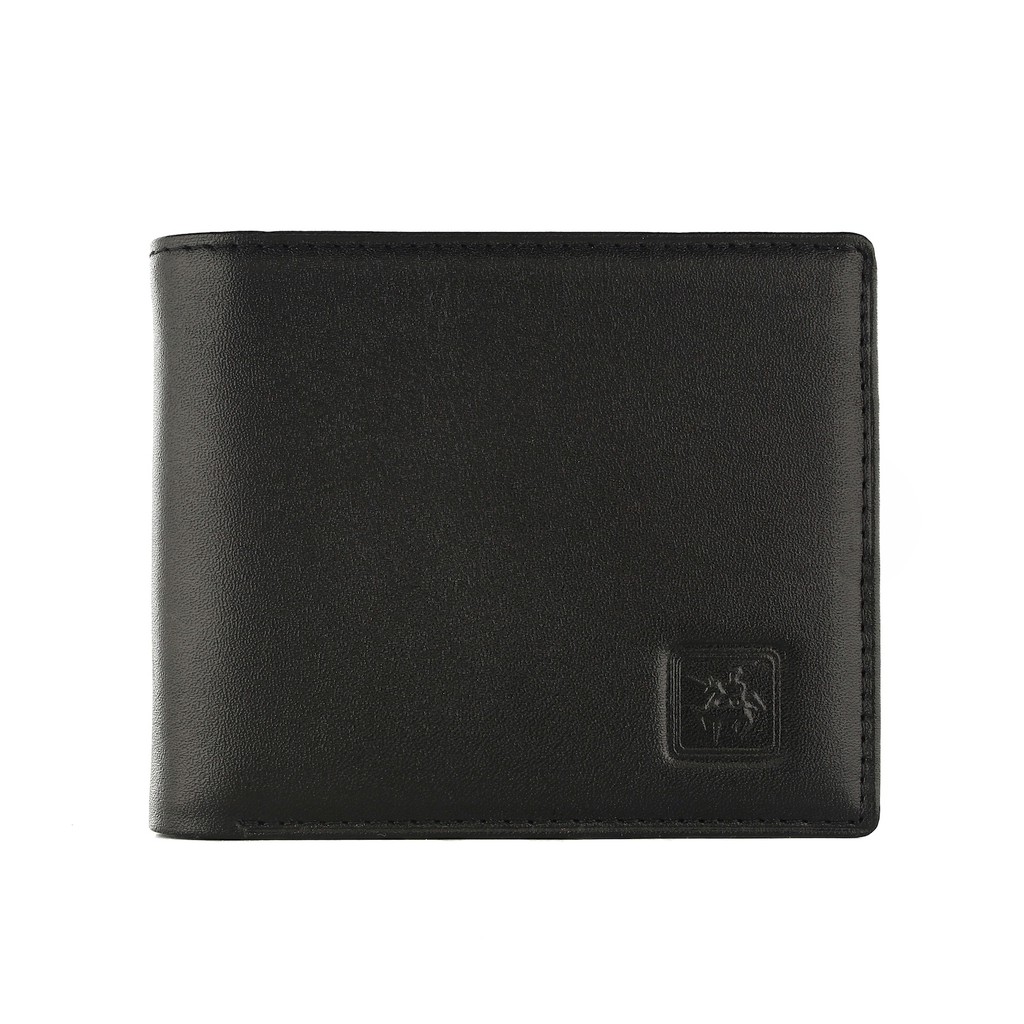 TOKOKOE - Dompet Pria model Tidur bahan Kulit Premium Dompet Lipat - David Jones 5186 Black