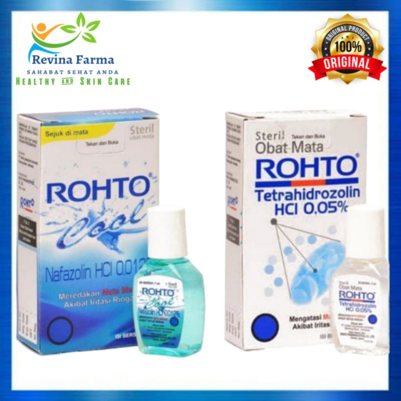 Jual Rohto Cool 7ml Obat Tetes Mata Untuk Mata Kering, Mata Merah ...