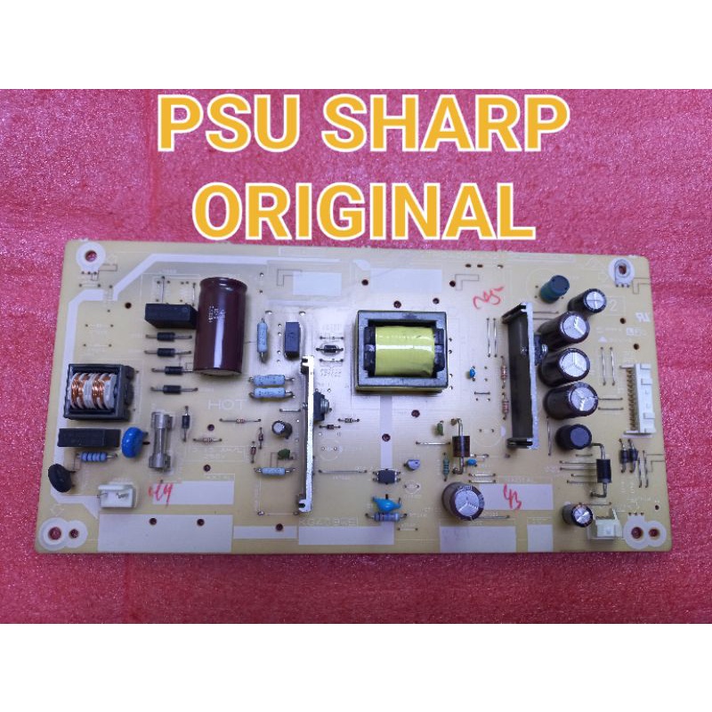 psu - power supali - power suplay - smps - regulator -tv led sharp - LC - 32LE265M - 32LE265i - 32LE265