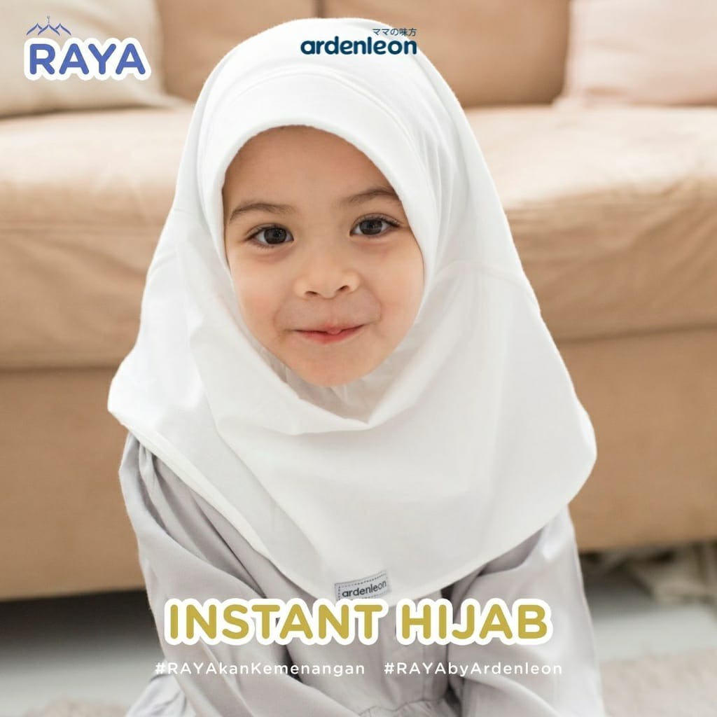 Ardenleon Hijsb Instant Anak Raya / Arden Leon Jilbab Anak bayi